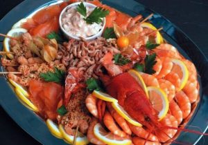 Mariscos exquisitos, Hacienda El Dorado Ecuador