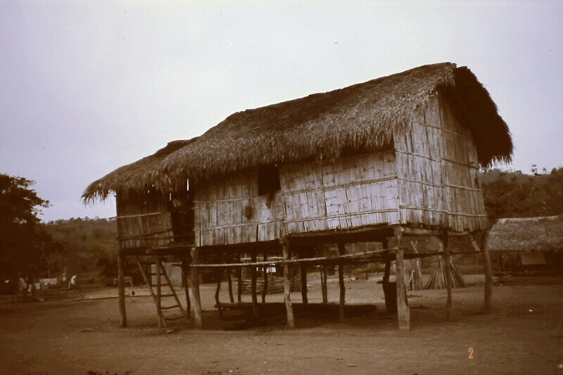 Cabaña a eso de 1980.. Ecuador